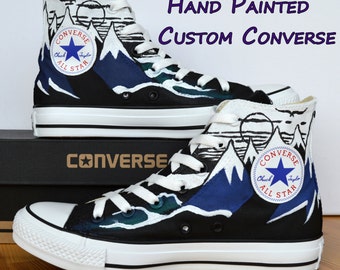 Hand Painted Custom Converse Shoes