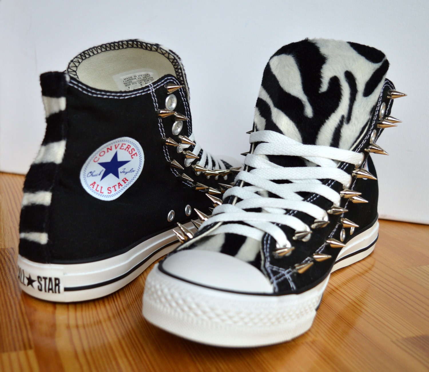 Zebra converse - Etsy México