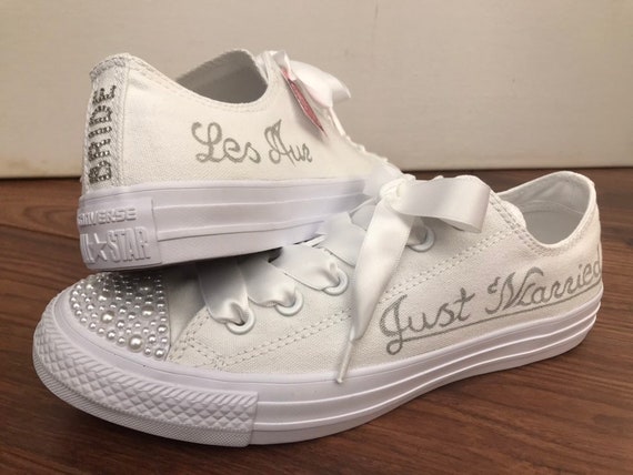 custom converse wedding shoes
