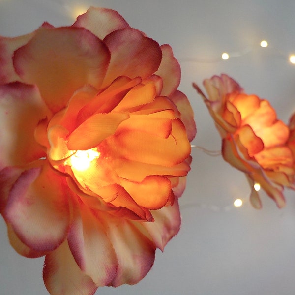 Flower String Lights Etsy