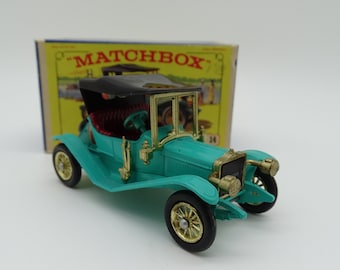 MIB 1960年代 ヴィンテージ マッチボックス Y-14 モデルズ・オブ・イエスタイヤー 1911 マックスウェル ロードスター ダイキャストカー - B1