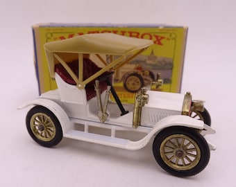 MIB 1960 年代 ヴィンテージ レズニー マッチボックス Y-4 モデル オブ イエスタイヤー 1909 オペル クーペ ダイキャストカー オリジナル ボックス入り