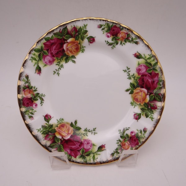 Delightful Royal Albert Old Country Roses Bread and Butter Plate - 8 available