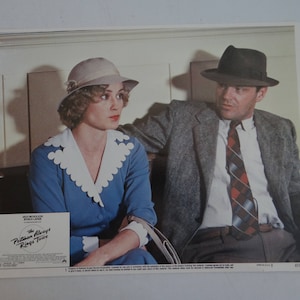Vintage 1981 &quot;The Postman Always Rings Twice&quot; Original Movie Lobby Card - Jack Nicholson - Jessica Lange - Movie Poster