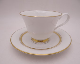 1 One in the Carlyle Pattern. Div. of Lenox China Sugar Bowl with Lid from Oxford
