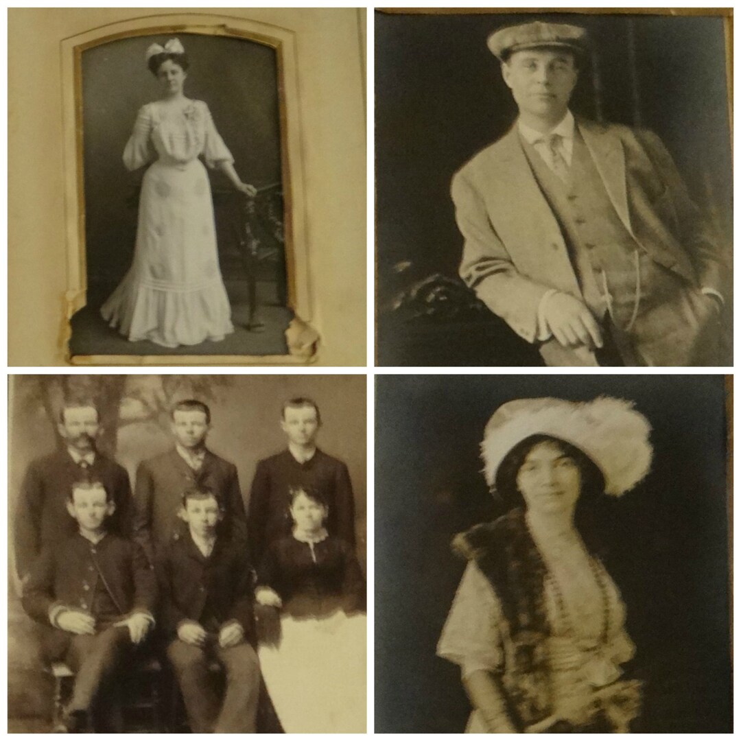 Late 1800s to Early 1900s Photograph Album With Photograph - Etsy