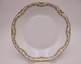 1900s Haviland & Co Limoges France Clover Leaf Coupe Soup Bowl Schleiger 98 - 10 Available
