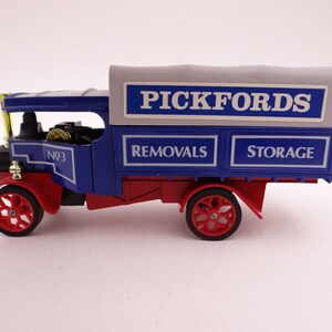 Modèle Réduit Matchbox Lesney Models Of Yesteryear - Foden à Vapeur 1922 Pickfords, échelle 1:43, Occasion Bon état