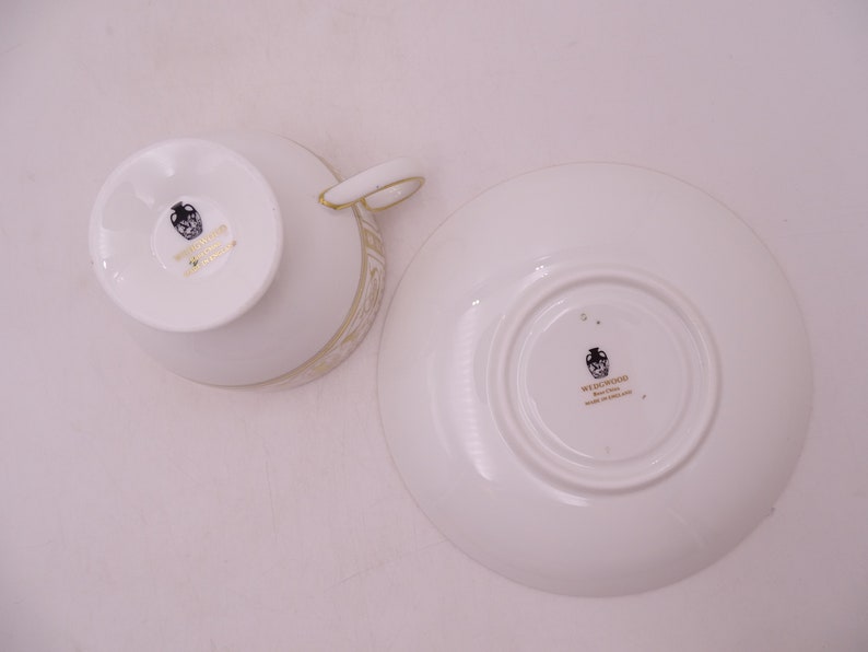 Vintage Wedgwood English Bone China grecian Gold - Etsy