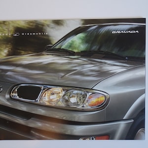 Original 2002 Oldsmobile Bravada Dealer Sales Brochure