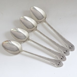 Four 1937 Holmes & Edwards International Silver &quot;Lovely Lady&quot;  Silverplate Teaspoons - 5 Sets of 4 Teaspoons Available