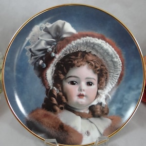 Franklin Mint Heirloom Recommendation Hanau Doll Museum &quot;Madeline&quot; Limited Edition Collector Plate