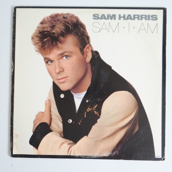 Plays Well 1986 Motown Records Sam Harris "Sam I Am" 6165MLA LP Vinyl Record Album Electronic Motown Pop
