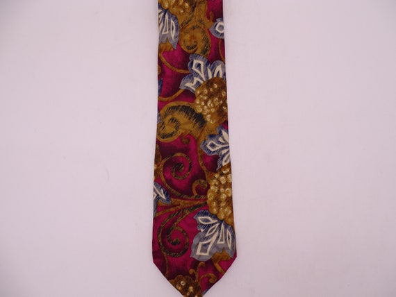 Silk Christian Dior Monsieur Tie 100% Pure Italia… - image 1