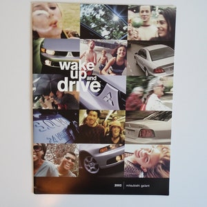 Original 2002 Mitsubishi Galant Dealer Sales Car Brochure