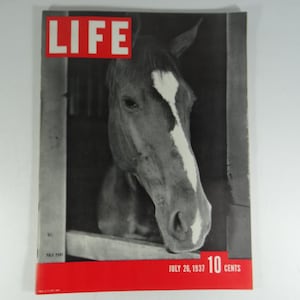 1937 Life Magazine - Etsy
