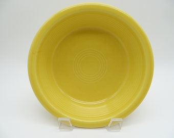Vintage Fiestaware  Yellow Coupe Cereal Bowl
