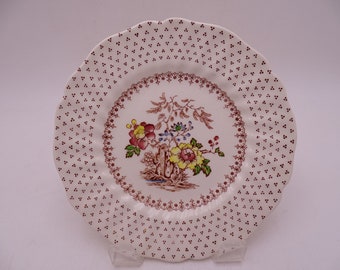 Vintage Royal Doulton English Bone China "Grantham" Bread and Butter Plate - 6 Available