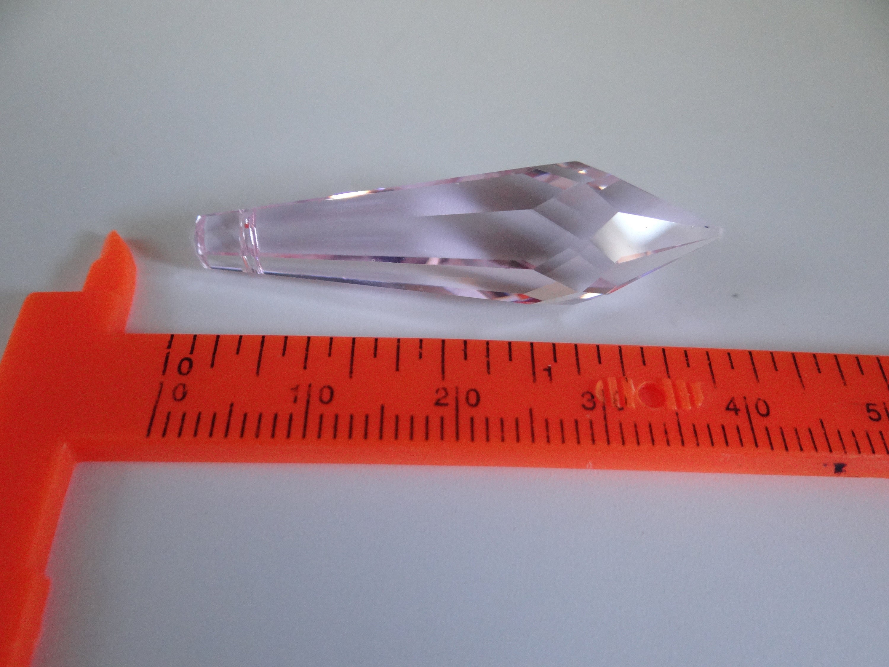 t*u様 スワロフスキー Swarovski 『Marie&Pierre』クリス New Swarovski 8611 - 40 Mm X 11mm Rosaline Pink Crystal