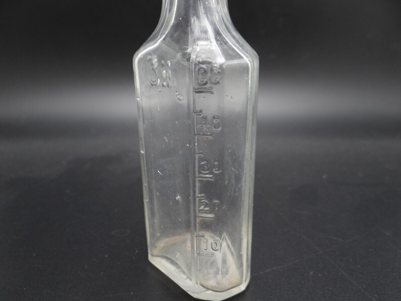 Vintage Antique Owens Glass 3ii Glass Medicine or Etsy