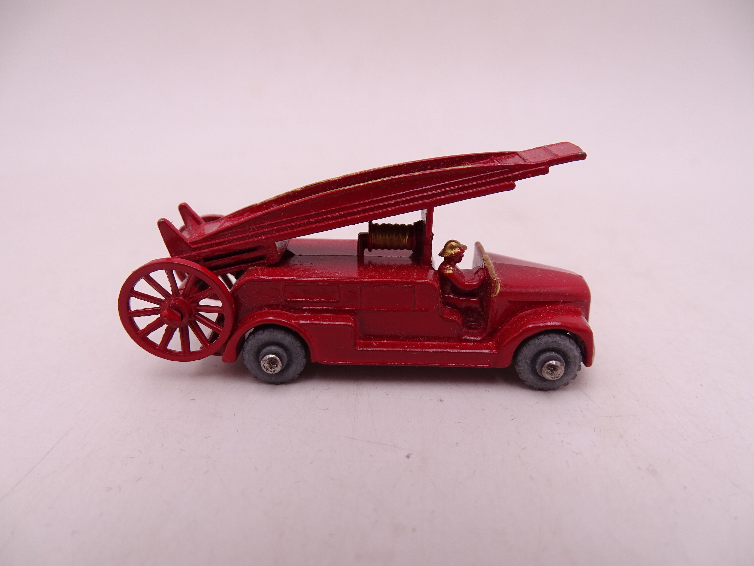 1950s Vintage Matchbox Lesney No.9 Denis Fire Escape Engine