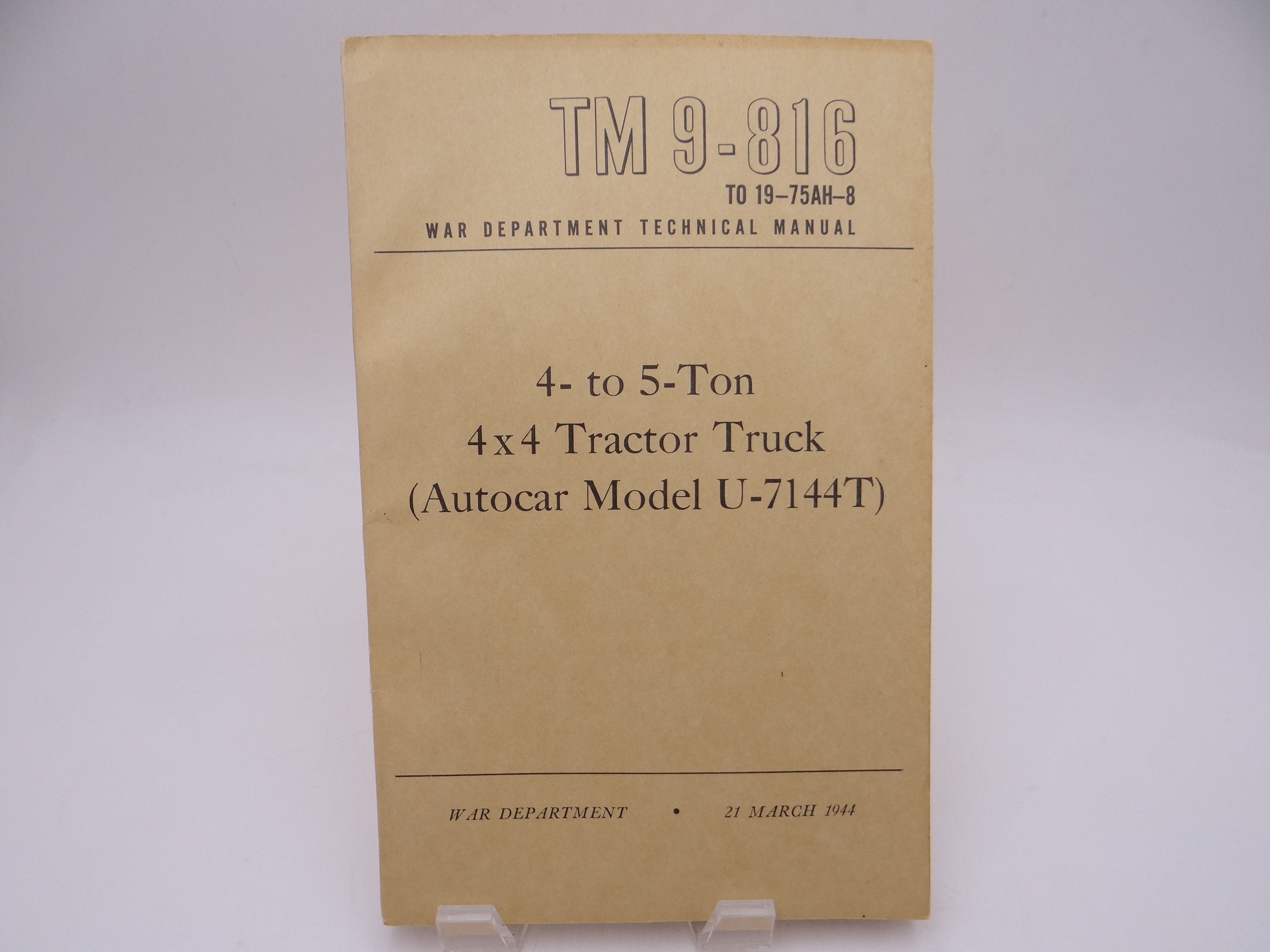 Wwii Field Manual - Etsy
