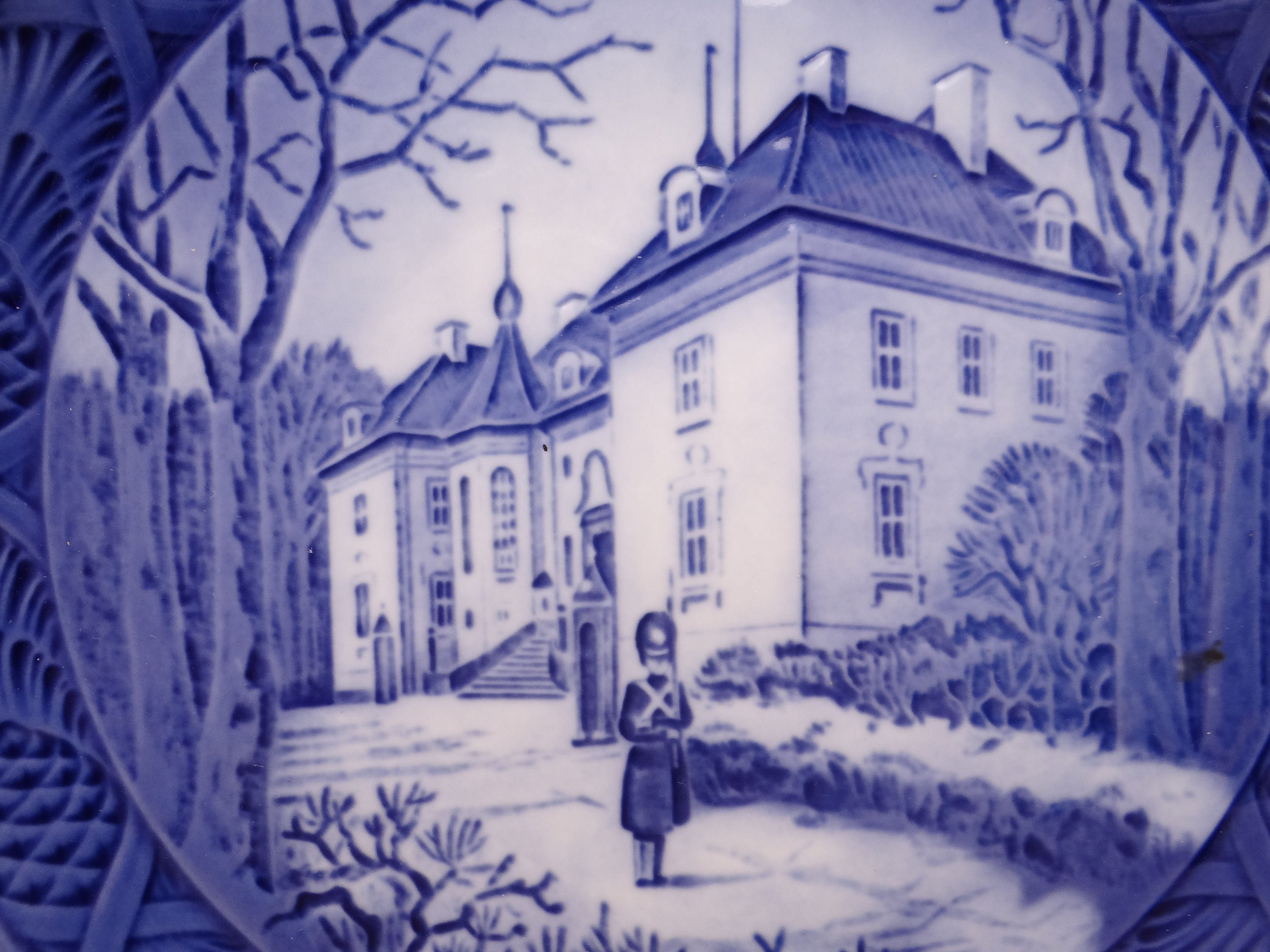 ロイヤルコペンハーゲン　イヤープレート1975年（マルセリスボー城） ロイヤルコペンハーゲン イヤープレート1975年（マルセリスボー城