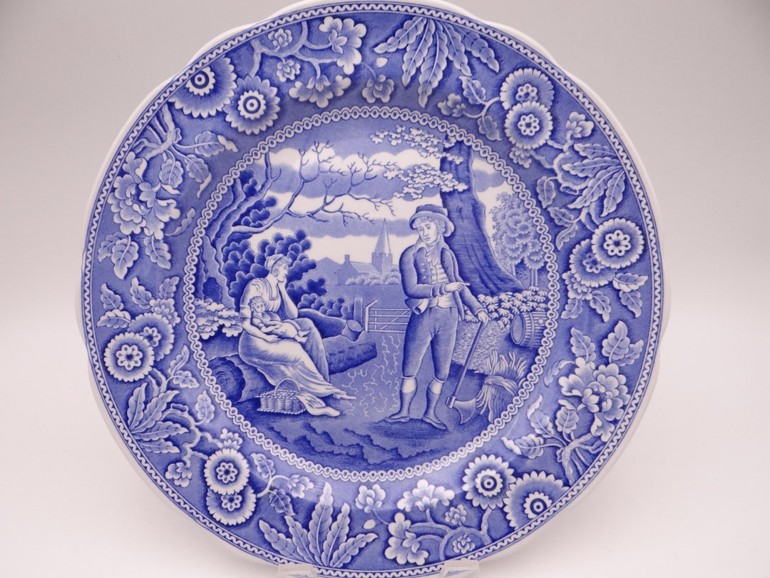 Spode BlUE BLOOM コレクションウイロウ２７センチ皿6枚セット il_1080xN.1461151394_fg1j.jpg