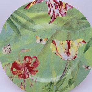 Placa de serviço grande para servir vintage Spode English Bone China &quot;Floral Haven&quot; - 2 disponíveis