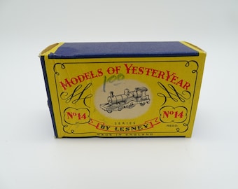 1959 MIB Lesney Matchbox Y-14 Models of Yesteryear 1903 「Duke of Connaught」 機関車列車ダイキャストカー オリジナルボックス入り