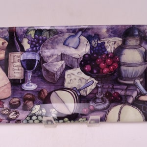 Vintage T. Limoges Wine Fruit and Cheese Rectangular Tray