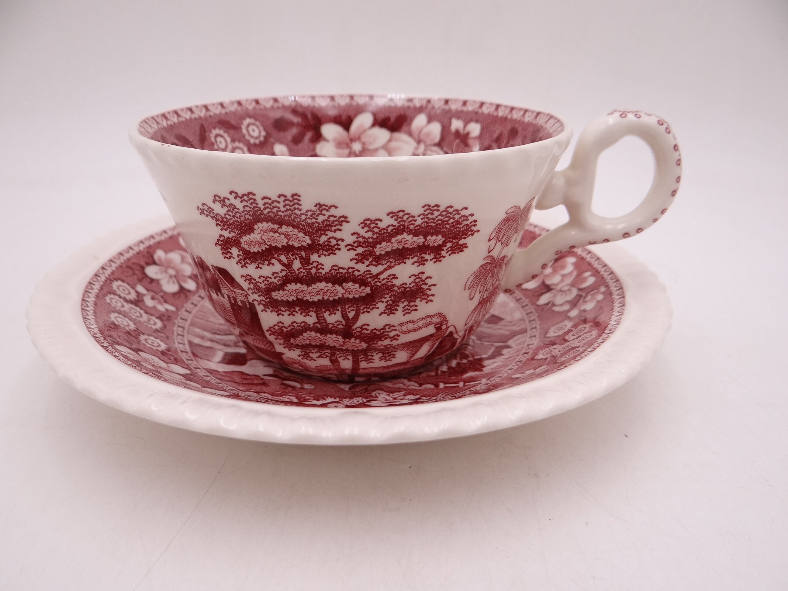 Kitchen & Dining Vintage Spode Made in England Spode PinkTower Teacup