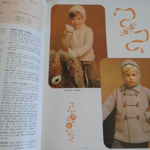 1968 Woolies for Babies Crocheting Pattern Book by Chadwicks Red Heart Wools by the Spool Company 1960s Crocheting Pattern Caps Hats Mittens