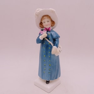 Vintage Hand Painted Royal Doulton &quot;Carrie&quot;  Pretty Lady Figurine HN2800  - Discontinued