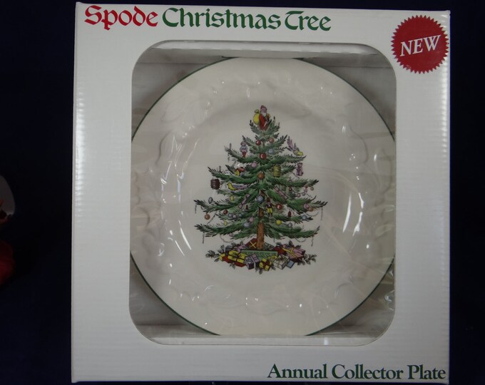 Spode Christmas Annual Collector Plate New in Box Etsy