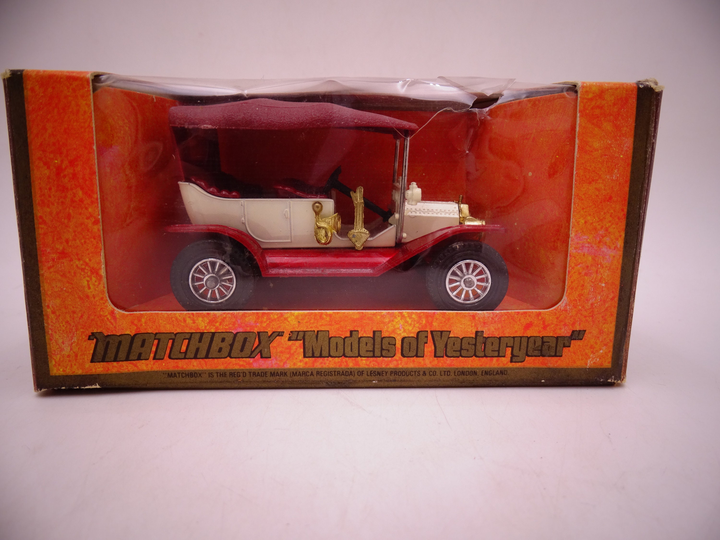 MIB Vintage Matchbox Y-1 Models of Yesteryear 1911 Model 
