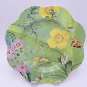 Vintage Spode English Bone China &quot;Floral Haven&quot; Luncheon or Salad Plate  - 4 Available.