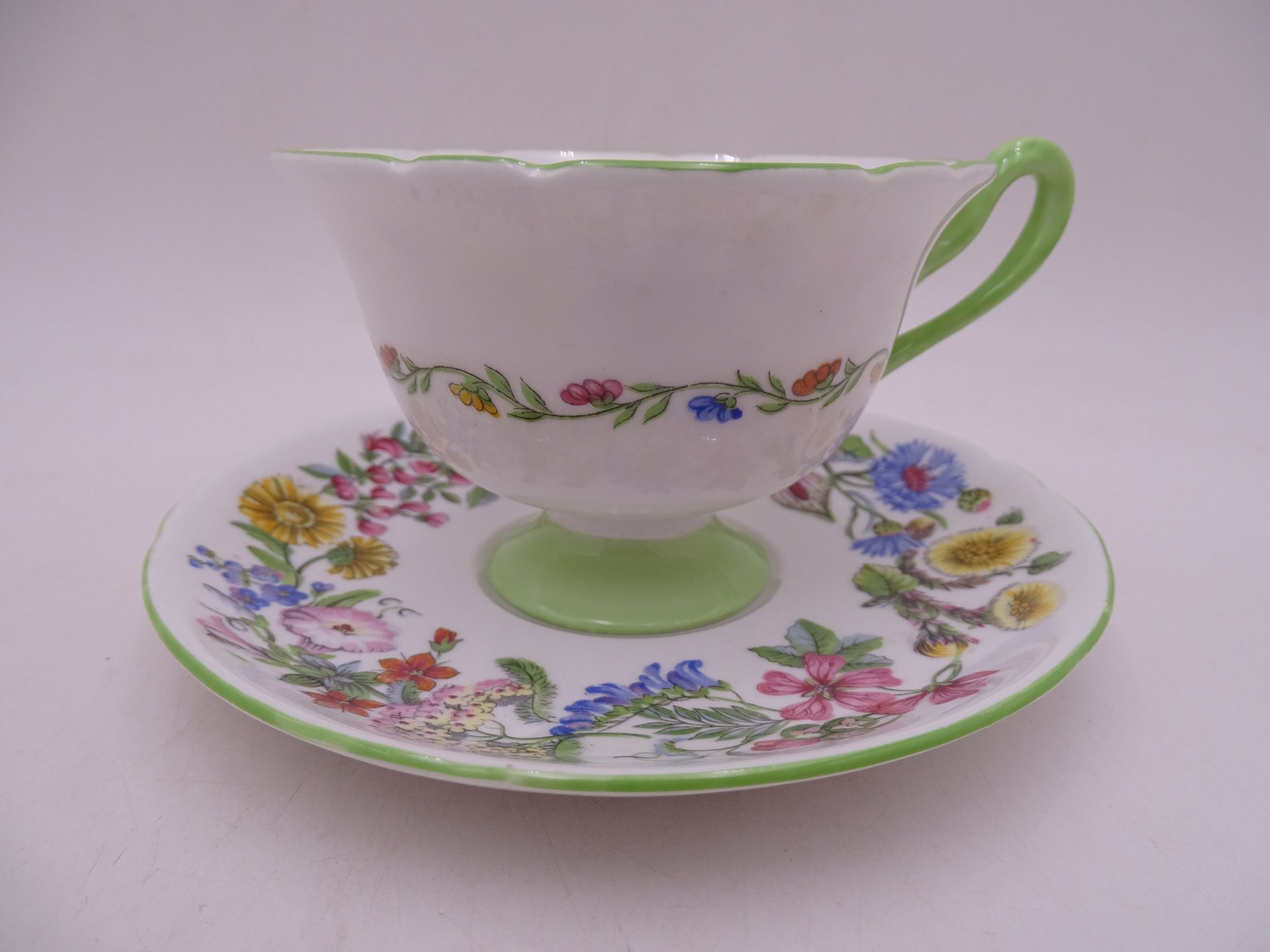 1940s Vintage Shelley English Bone China hedgerow Etsy
