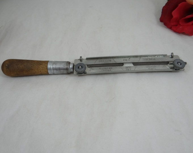 1960s Vintage Oregon File Holder 5/32 File Tool Etsy