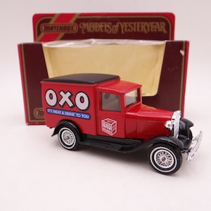 MIB Vintage Lesney Matchbox Y-22 Models of Yesteryear &quot;OXO&quot; 1930 Ford Model &quot;A&quot; Van Diecast Car in Original Box