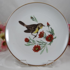 1960s Josef Kuba (JKW) West Germany Bird Plate