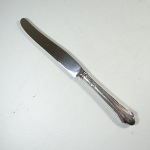 Faca de jantar oca francesa Gorham Lady Caroline 1930 em prata de 9,5&quot;