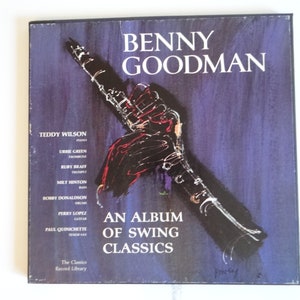 1967 Benny Goodman An Album of Swing Classics Triple LP Vinyl Record Album Jazz Album SRL 7673