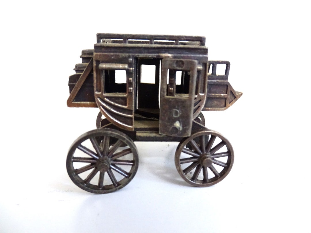 Vintage Diecast Stagecoach Pencil Sharpener Etsy