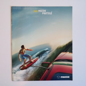 Original 2002 Mazda Protege Dealer Sales Car Brochure