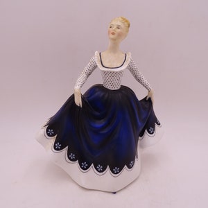 Vintage Hand Painted Royal Doulton &quot;Lisa&quot; Pretty Lady Figurine HN2310  - Discontinued