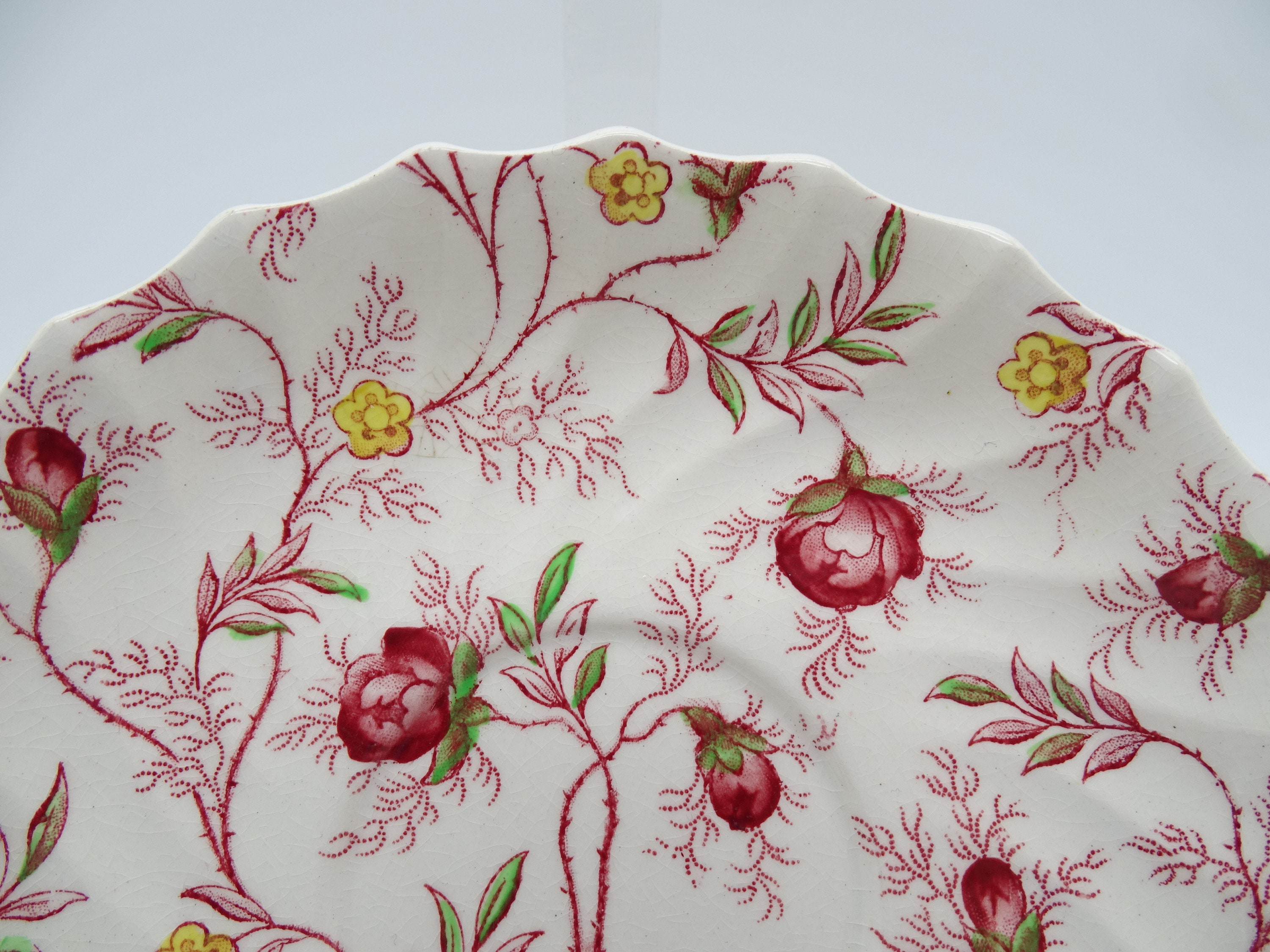 #未使用Spodc #ENGLAND #BONECHINA#Y2962 Vintage Spode Bone China Irene Pattern Y6470 4 Pce Place