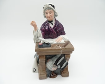 1950s Vintage English Bone China Royal Doulton HN2223 "Schoolmarm" Figurine