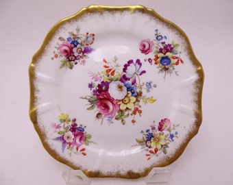 Vintage Hammersley & Co English Bone China "Lady Patricia" Bread and Butter Plate Signed F. Howard - 6 Available