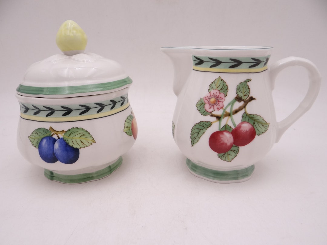 Vintage Villeroy & Boch Germany "french Garden" Fleurence Creamer and ...